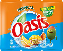 Oasis Tropical 330 ml x 6 